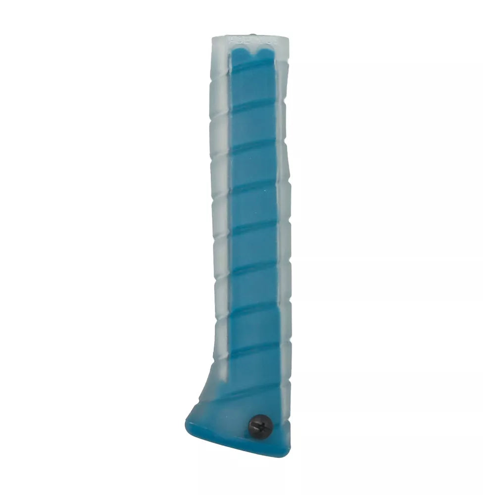 M1/M4 Curved Grip – Clear Overlay/Aqua Cap