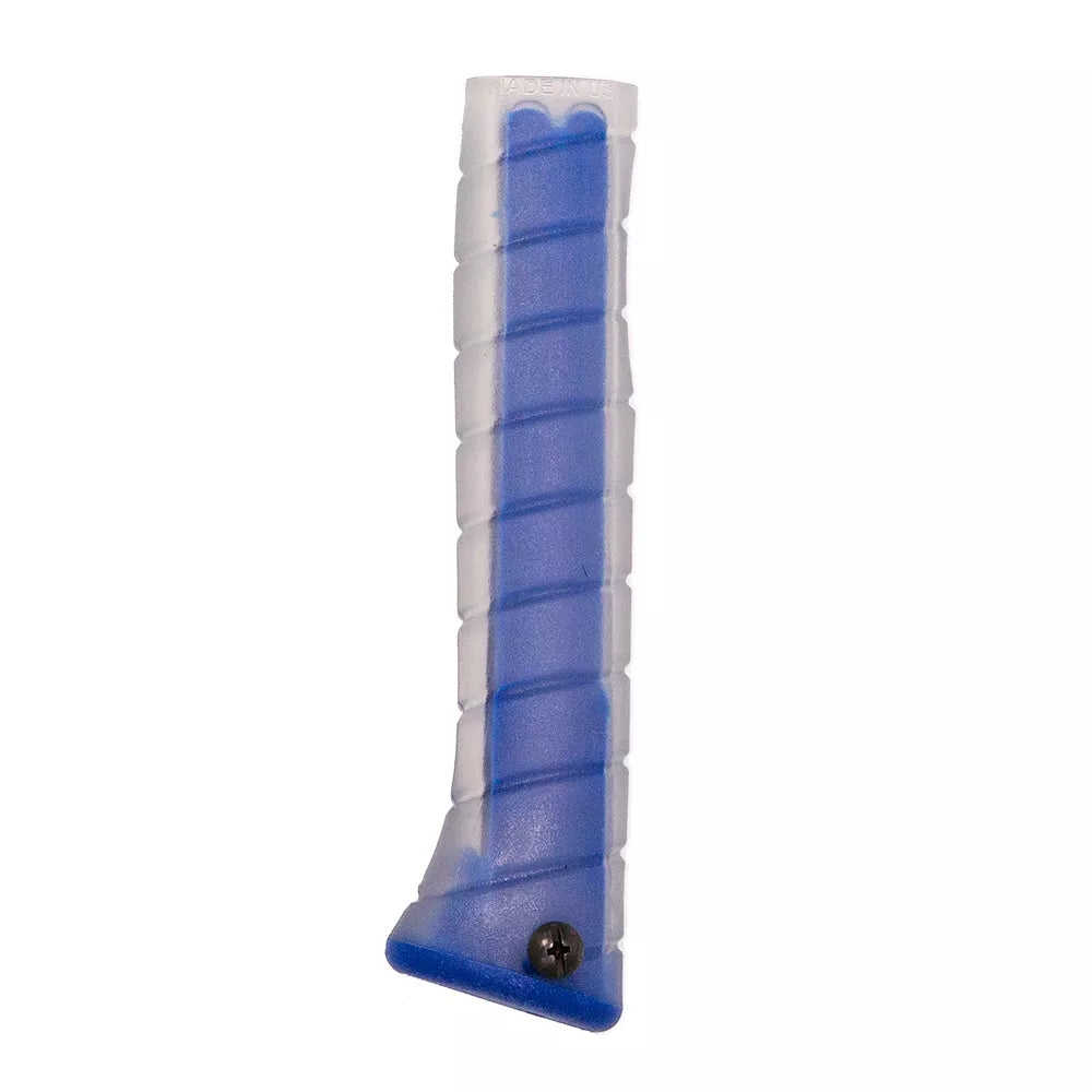 M1/M4 Curved Grip – Clear Overlay/Blue Cap