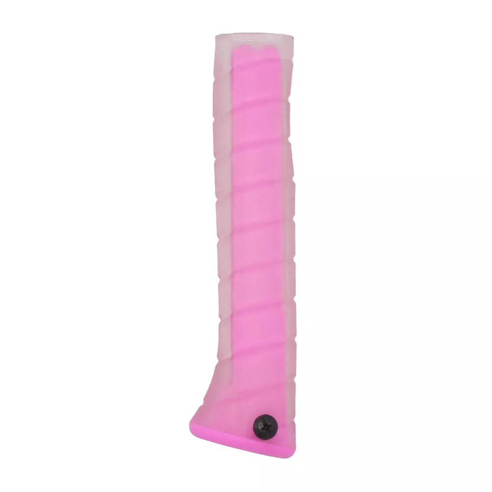 M1/M4 Curved Grip – Clear Overlay/Pink Cap