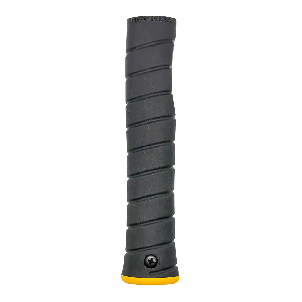 M1/M4 Straight Grip – Black Overlay/Yellow Cap