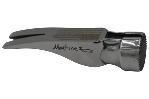 Polished Martinez Tool Co. M1 Milled Face Framing Hammer Head With American Flag