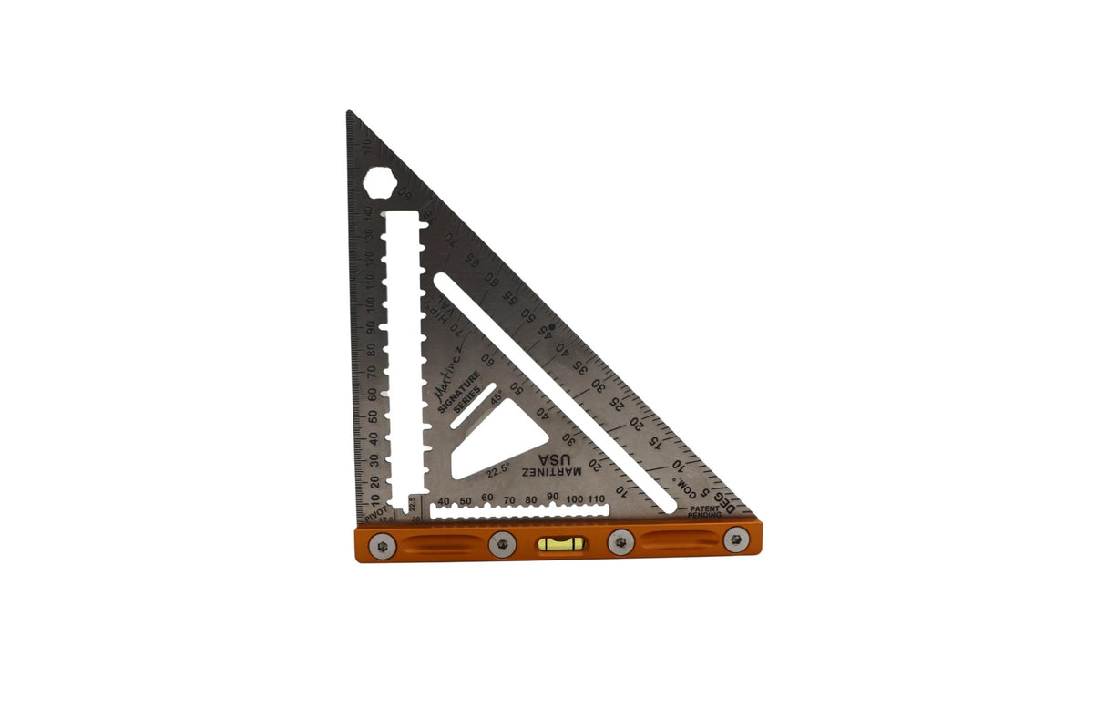 Martinez Titanium Rapid Square Metric Blade Orange