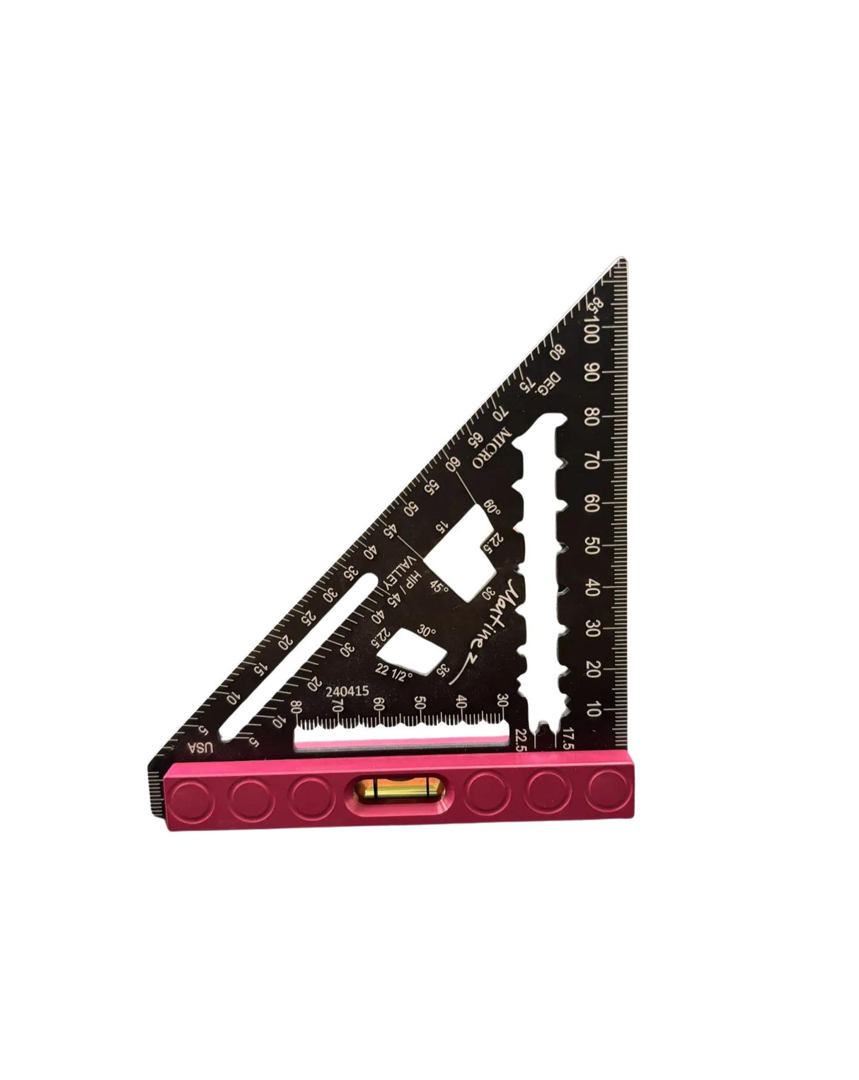 Martinez Aluminum Micro Square Metric Pink