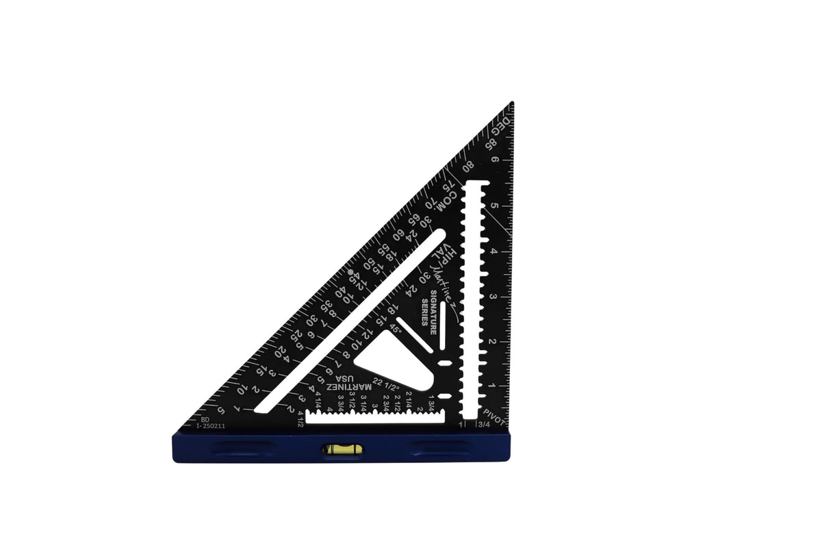 Martinez Aluminum Rapid Square Imperial Blade Blue