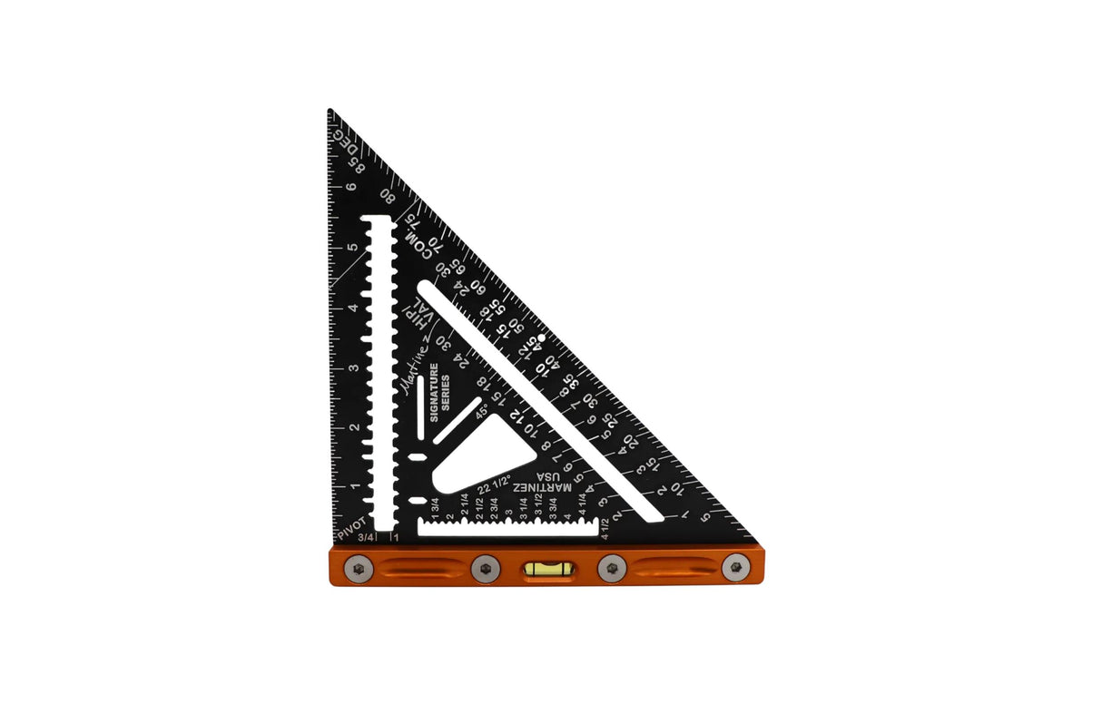 Martinez Aluminum Rapid Square Imperial Blade Orange