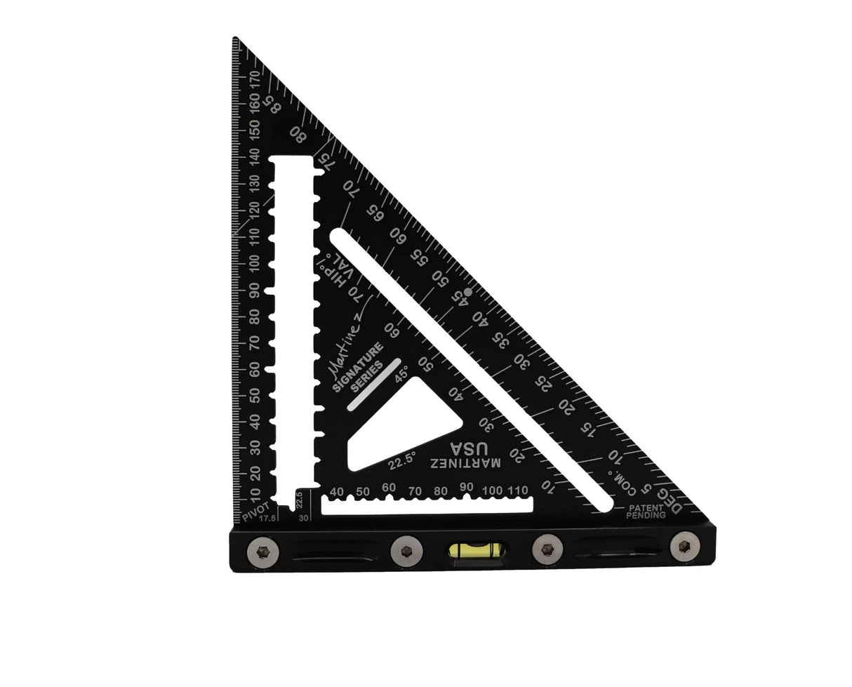 Martinez Aluminum Rapid Square Metric Blade Black