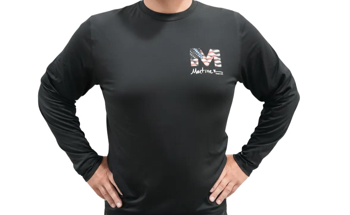 Martinez Built For Chaos Long Sleeve Active Wear T Shirt - Size XL