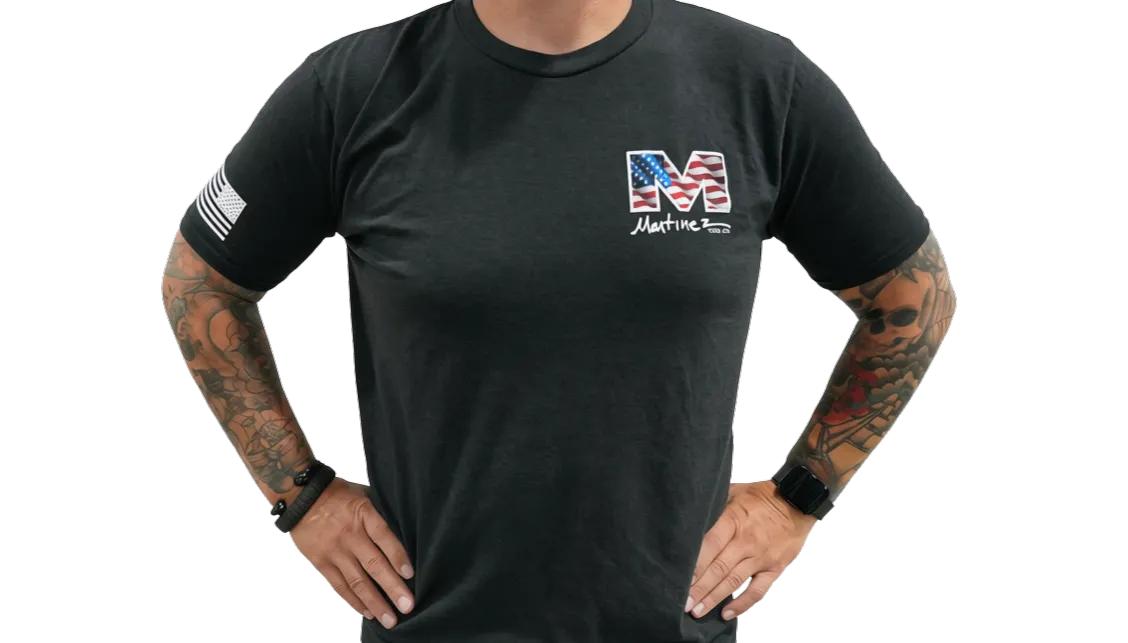 Martinez Hammer Short Sleeve Tshirt - Black - Size Large