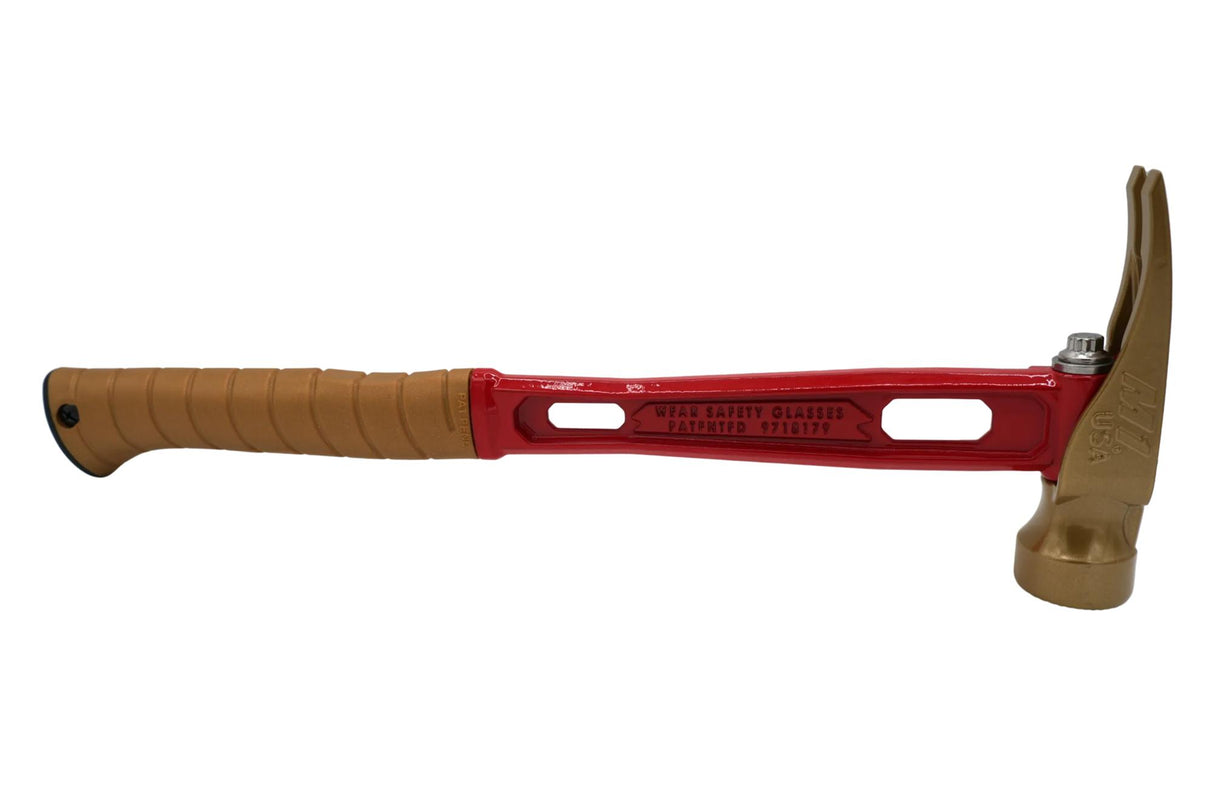 Iron Man M1 15 Oz Titanium Framing Hammer Milled Face