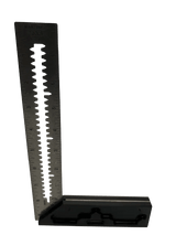 Martinez - Titanium Precision Square - (Black Anodized Heel)