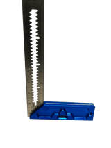 Martinez - Titanium Precision Square - (Blue Anodized Heel)