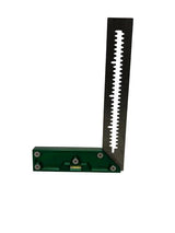 Martinez - Titanium Precision Square - (Green Anodized Heel)