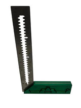 Martinez - Titanium Precision Square - (Green Anodized Heel)