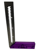 Martinez - Titanium Precision Square - (Purple Anodized Heel)