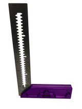 Martinez - Titanium Precision Square - (Purple Anodized Heel)