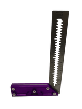 Martinez - Titanium Precision Square - (Purple Anodized Heel)