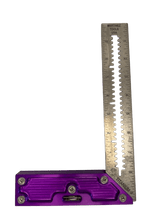 Martinez - Titanium Precision Square - (Purple Anodized Heel)