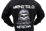 Martinez 10 Year Anniversary Hoodie - Black - Size Large