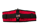 Martinez Padded Tool Belt - Black & Red - Size Large