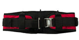 Martinez Padded Tool Belt - Black & Red - Size Extra Large