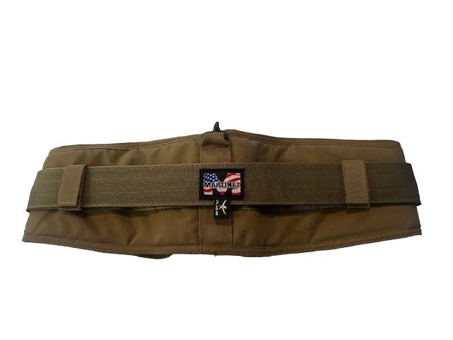 Martinez Padded Tool Belt - Black & Red - Size Large