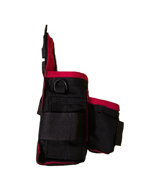 Martinez Extra Large Universal Tool Bag - Black & Red