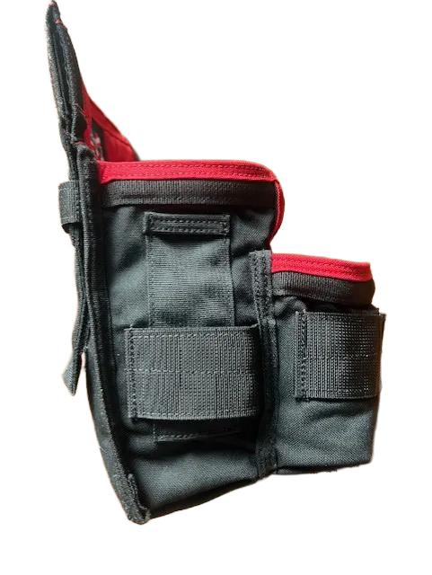 Martinez Extra Large Universal Tool Bag - Black & Red