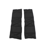 Martinez Suspender Shoulder Pads - Black & Red