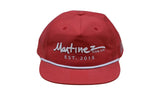 MARTINEZ SIGNATURE FLAT BRIM SNAPBACK - RED
