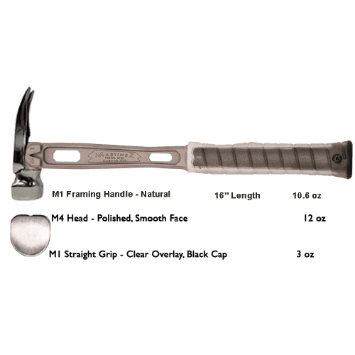 Build Your Custom Hammer - Customer's Product with price 358.24 ID taVTgexO33ig0Rk12JrN2B9N