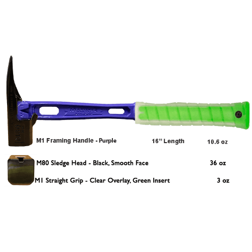 Build Your Custom Hammer - Customer's Product with price 390.91 ID nuee5qRRVQFRGYcO6g2ha7FT