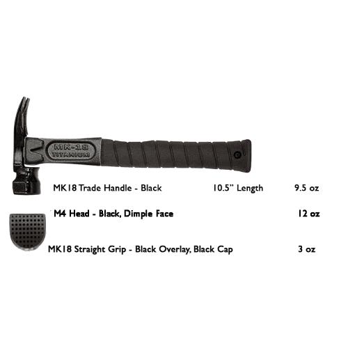Build Your Custom Hammer - Customer's Product with price 368.36 ID rtxvo0R1H2ETAJMNWIPsGQjw