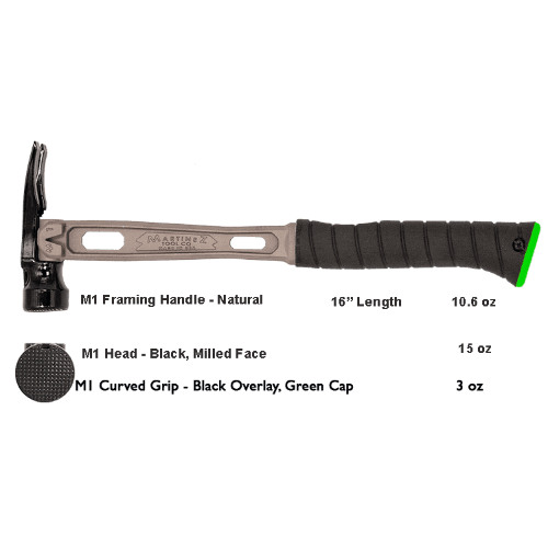 Build Your Custom Hammer - Customer's Product with price 332.94 ID 7aNWdkDYLeSB1gvJQn3HqvAp