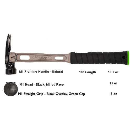 Build Your Custom Hammer - Customer's Product with price 332.94 ID iae_2UjvfNr5dK_Y7O5Hsrfi