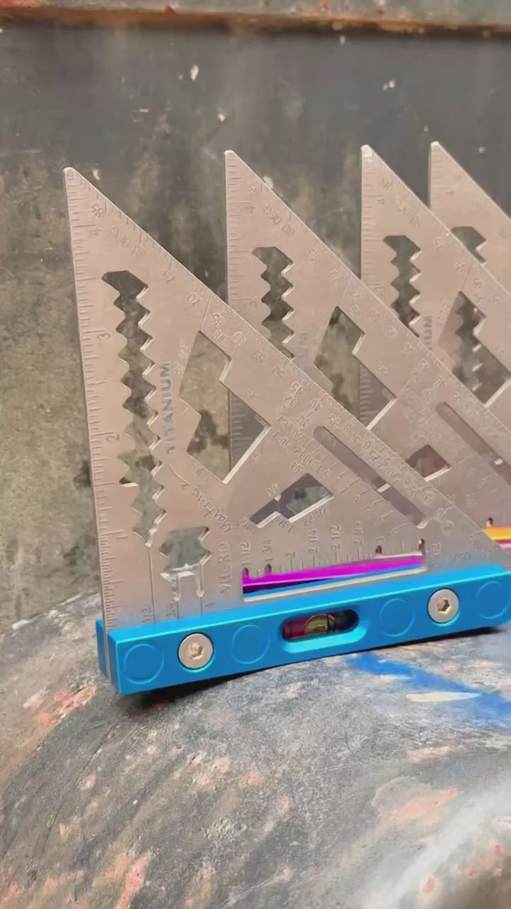 Martinez LevelLine Series – Titanium Micro Square (Imperial