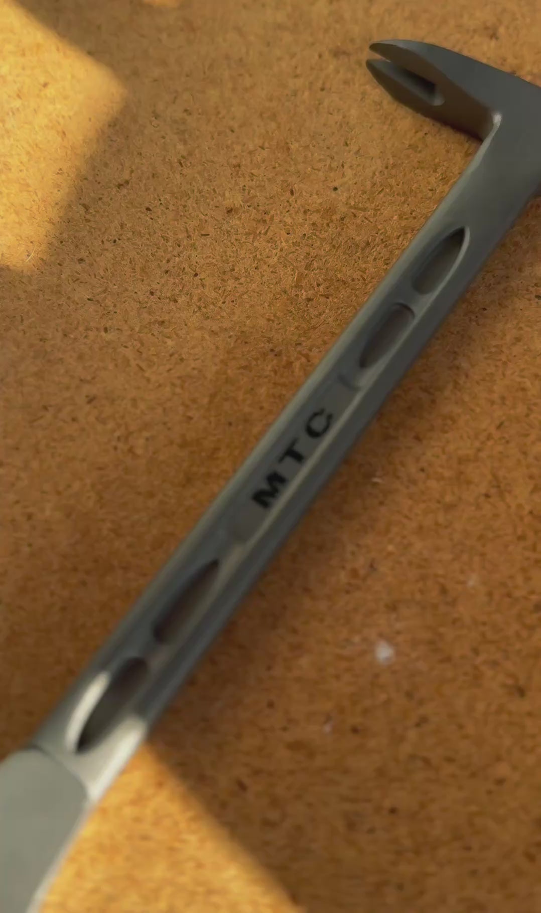 9" Titanium Finish Nail Puller
